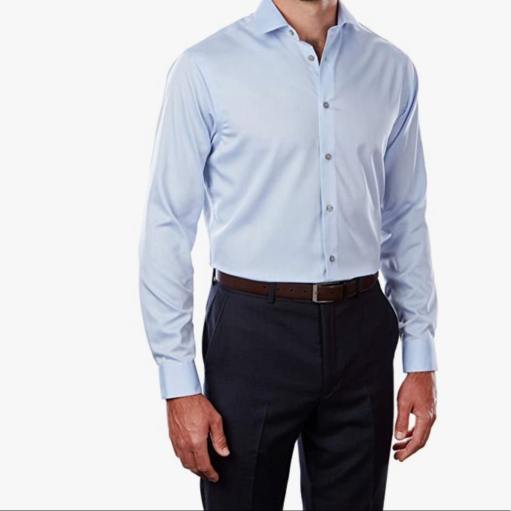 CALVIN KLEIN MEN'S SHIRT | REGULAR FIT LONG SLEEVE